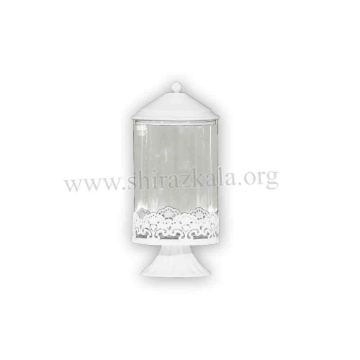 تصویر  ظرف کندی سفید کوچک