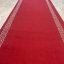 تصویر  فرش کناره ورساچه قرمز 10 متری با عرض 120 سانتیمتر