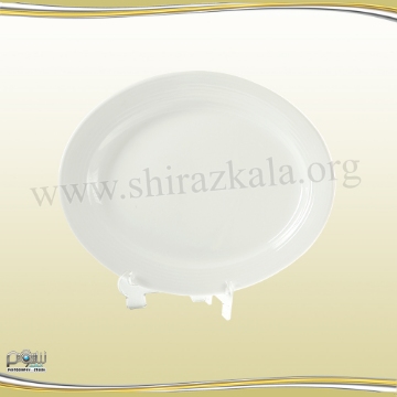 تصویر  دیس بیضی چینی متوسط