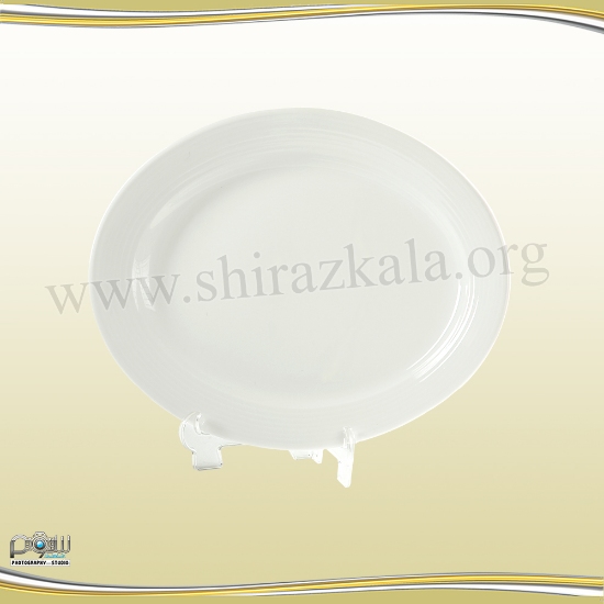 تصویر  دیس بیضی چینی متوسط